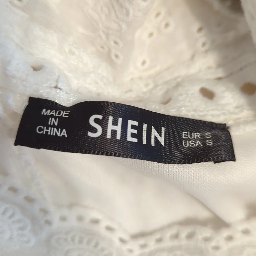 SHEIN lace white dress size small - Picture 3 of 6